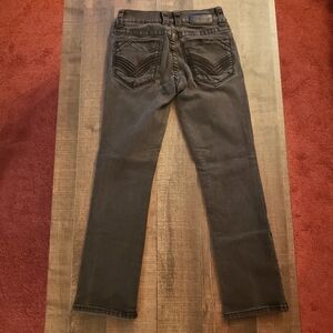 Men's Buckle Black Three Straight Leg Fit No.3 Jeans 28x28 EUC